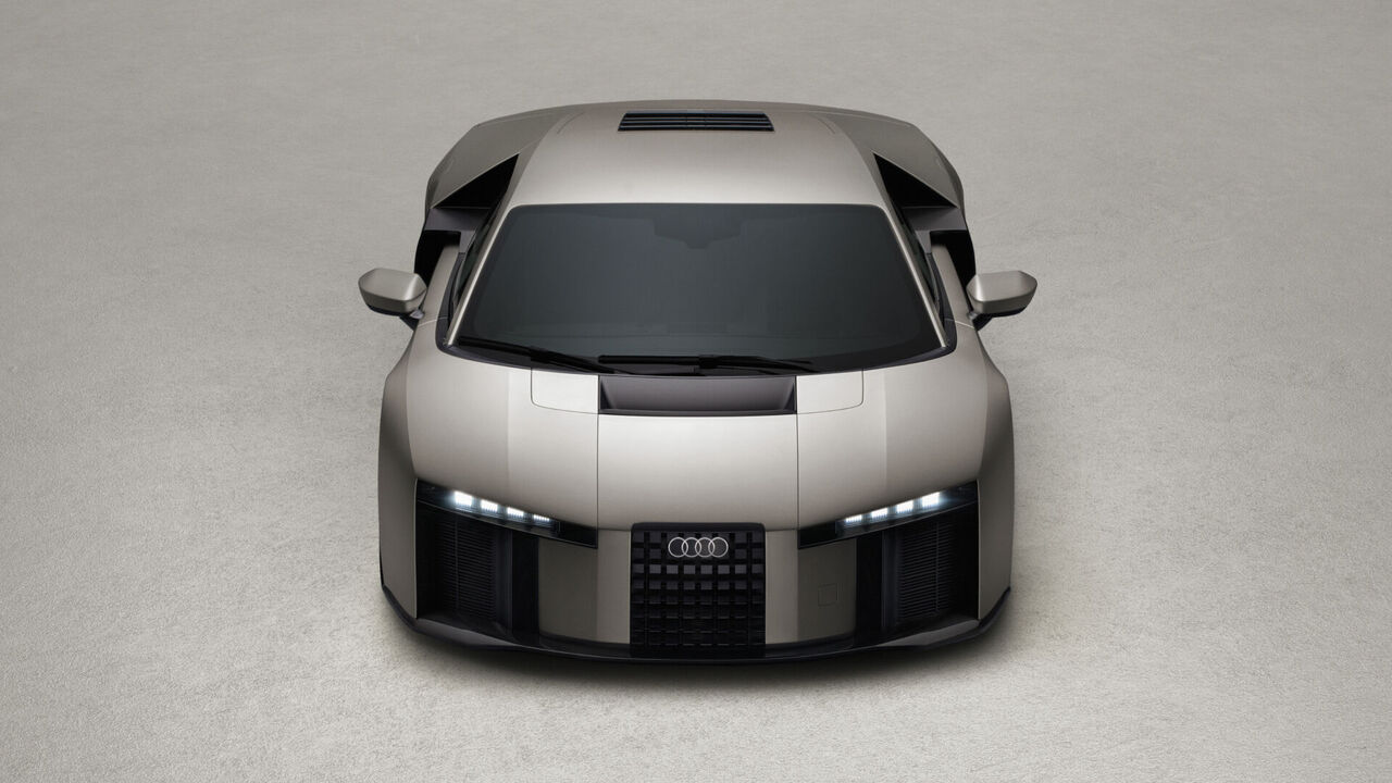 Audi Nuvolari - vista frontal de cima