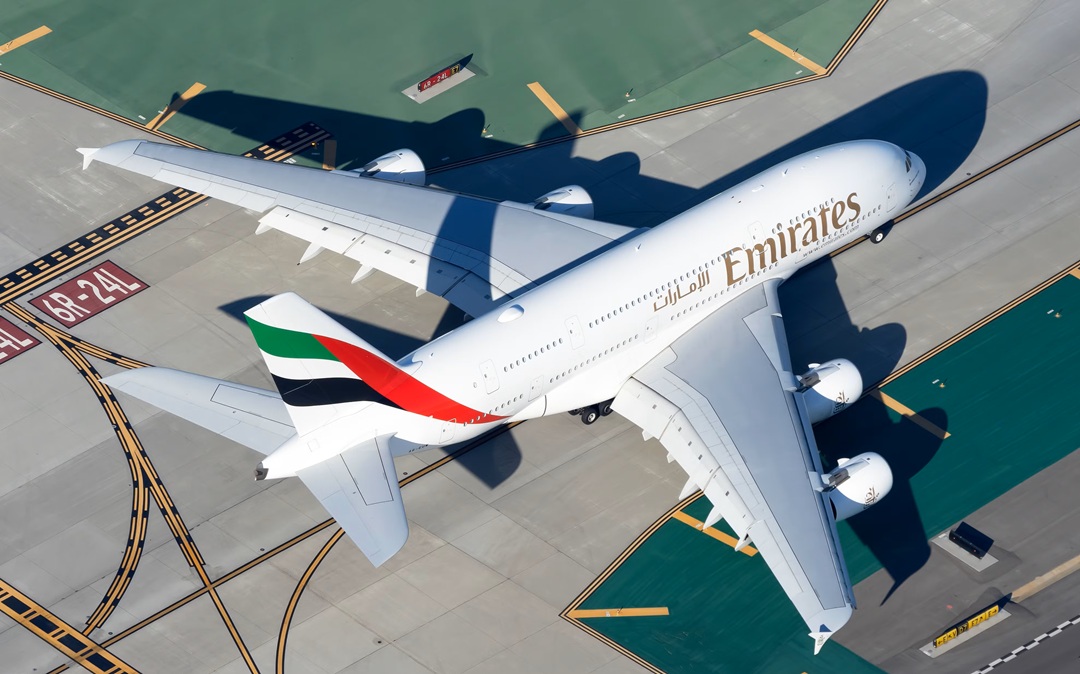 Airbus A380 da Emirates