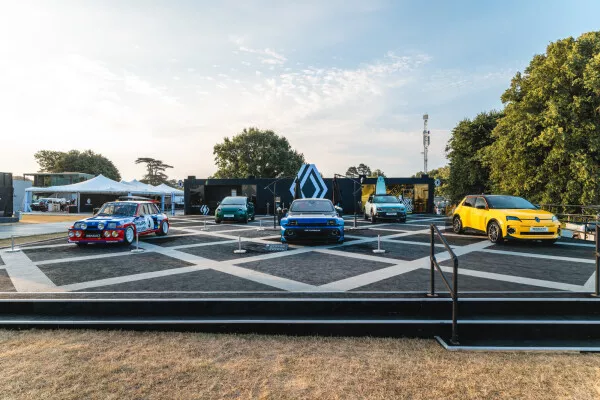 Renault 5 Turbo 3E, pormenor no Goodwood Festival of Speed