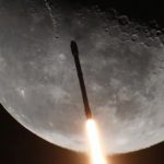 Falcon 9 colide com a Lua