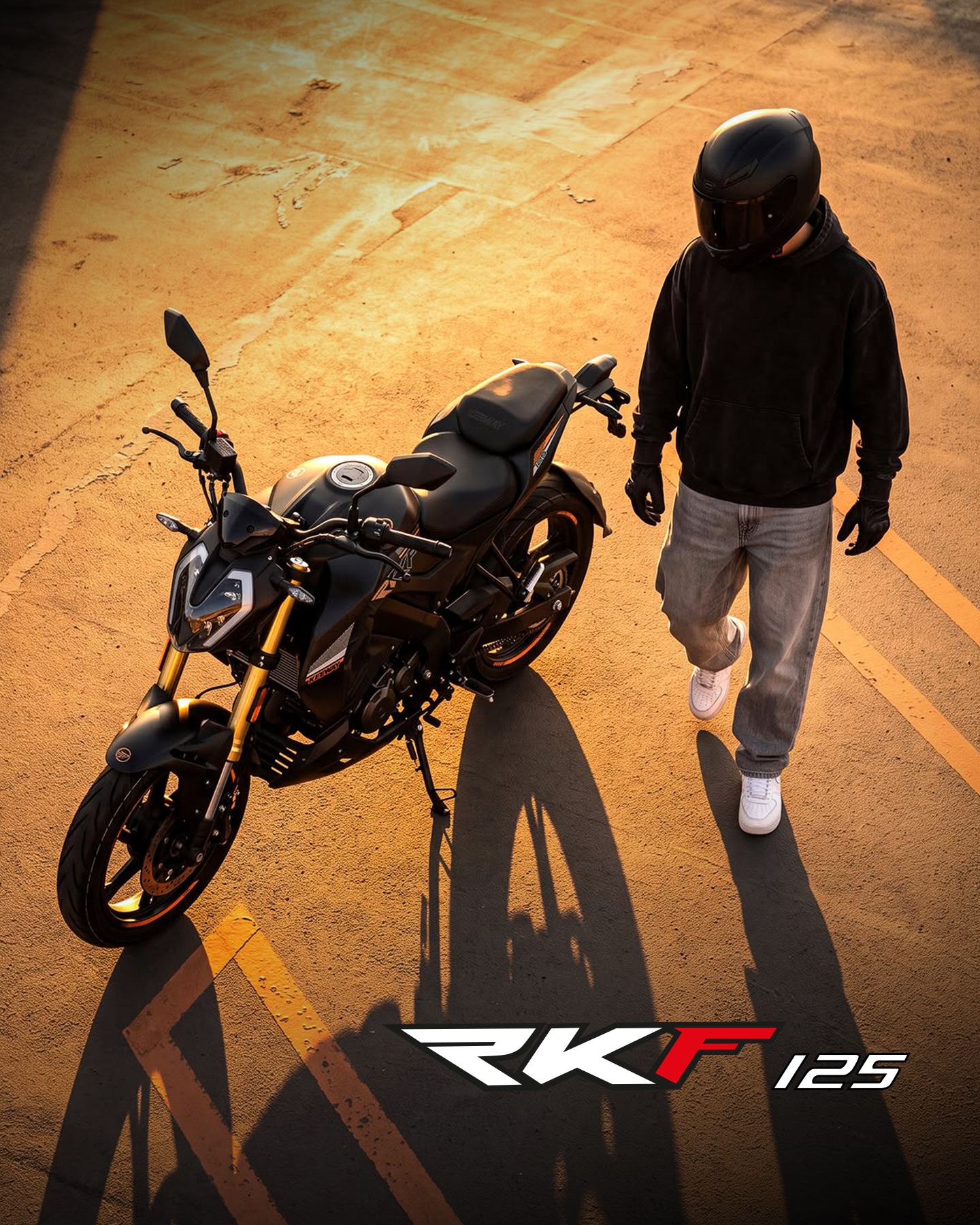 Keeway RKF 125 grafismo